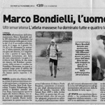 Articolo Marco Bondielli vincitore 100 km of Kalahari 2012